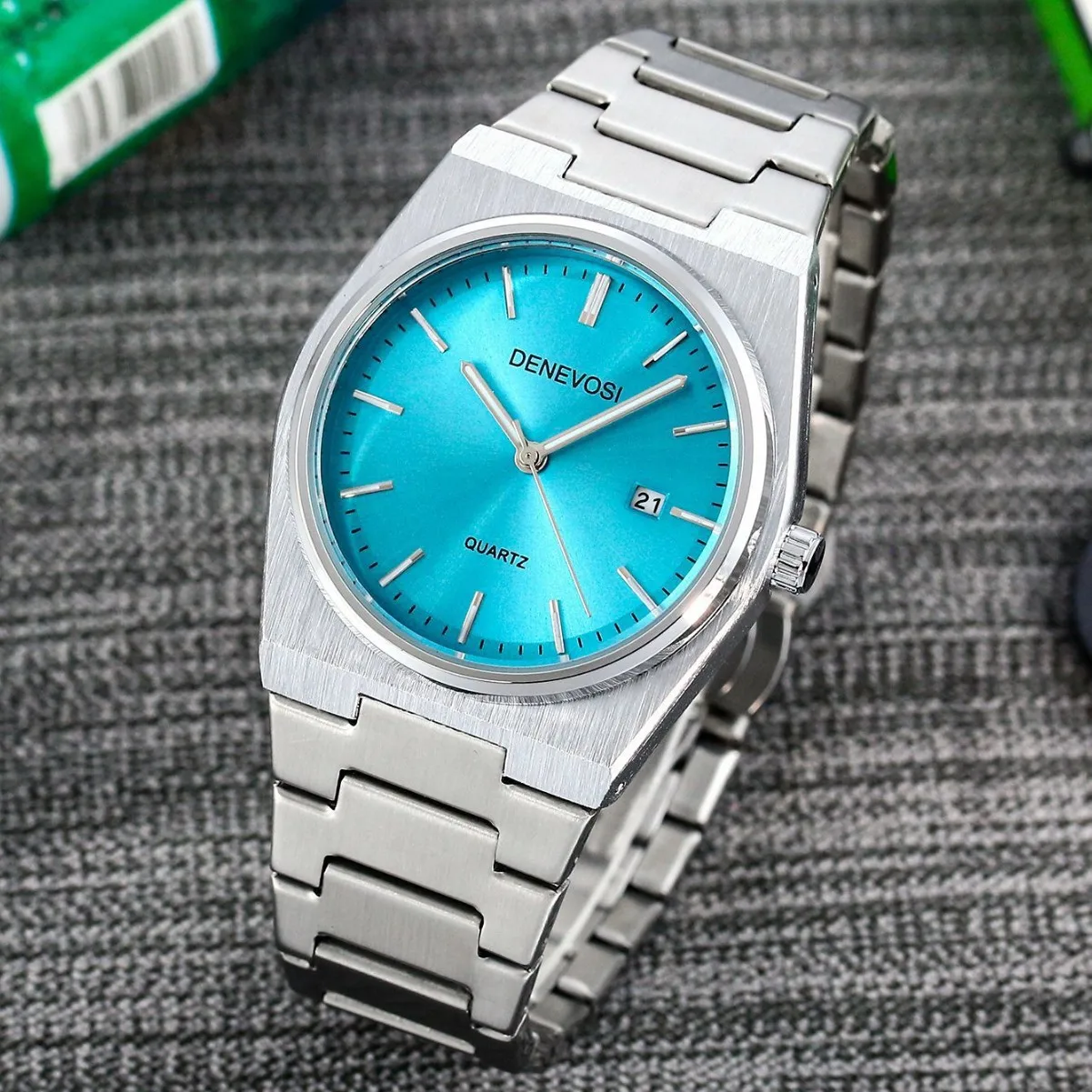 Hot Selling Cool High-end Stainless Steel Multi-color Quartz Watches Men's Creative Dial Personality Watch Steel Watch Relogio
