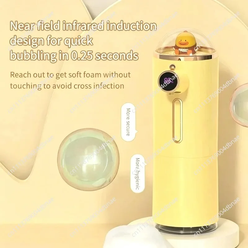 5V 2W 1200mAh 300ml Induction Foam Washing Hand Sanitizer Charging Automatic Soap Dispenser Foam Hand Sanitizer Automatic