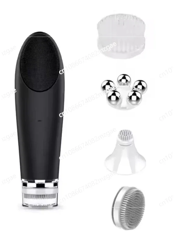 

Waterproof Soft Silicone Face Washing Brush Facial Massager Electric Cleansing Brush New Arrival Skin Care Device