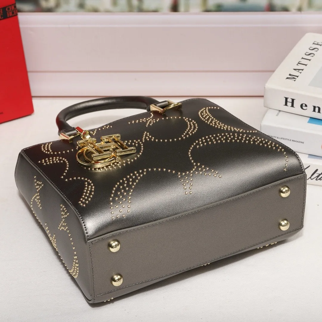 جديد وصول المرأة حقيبة الكتف حقيبة يد حمل مع حجر الراين التطريز تصميم حقيبة السيدات عالية الجودة