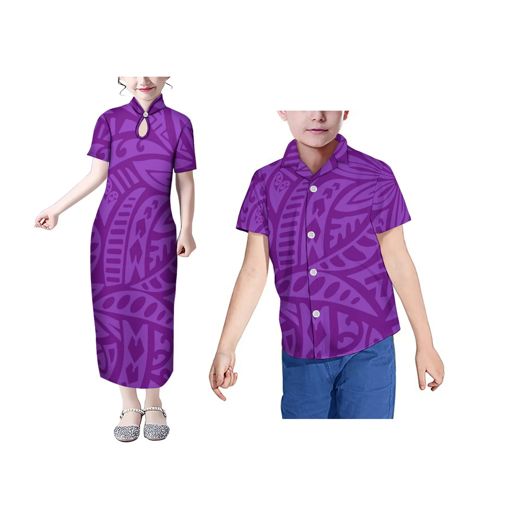 Mandarin Collar Short Sleeve T - Summer Clothing Toddler ulasan dan harga