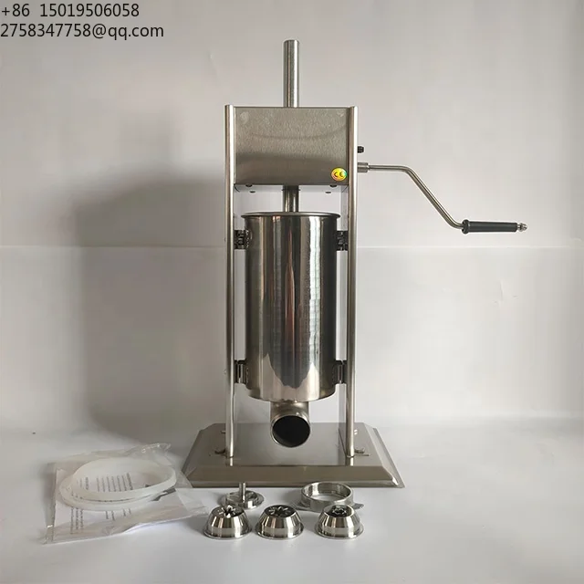 CF-3L/5L/7L/10L/15L Stainless Steel 304 Churros Maker With 4 Moulds , Churro Filler