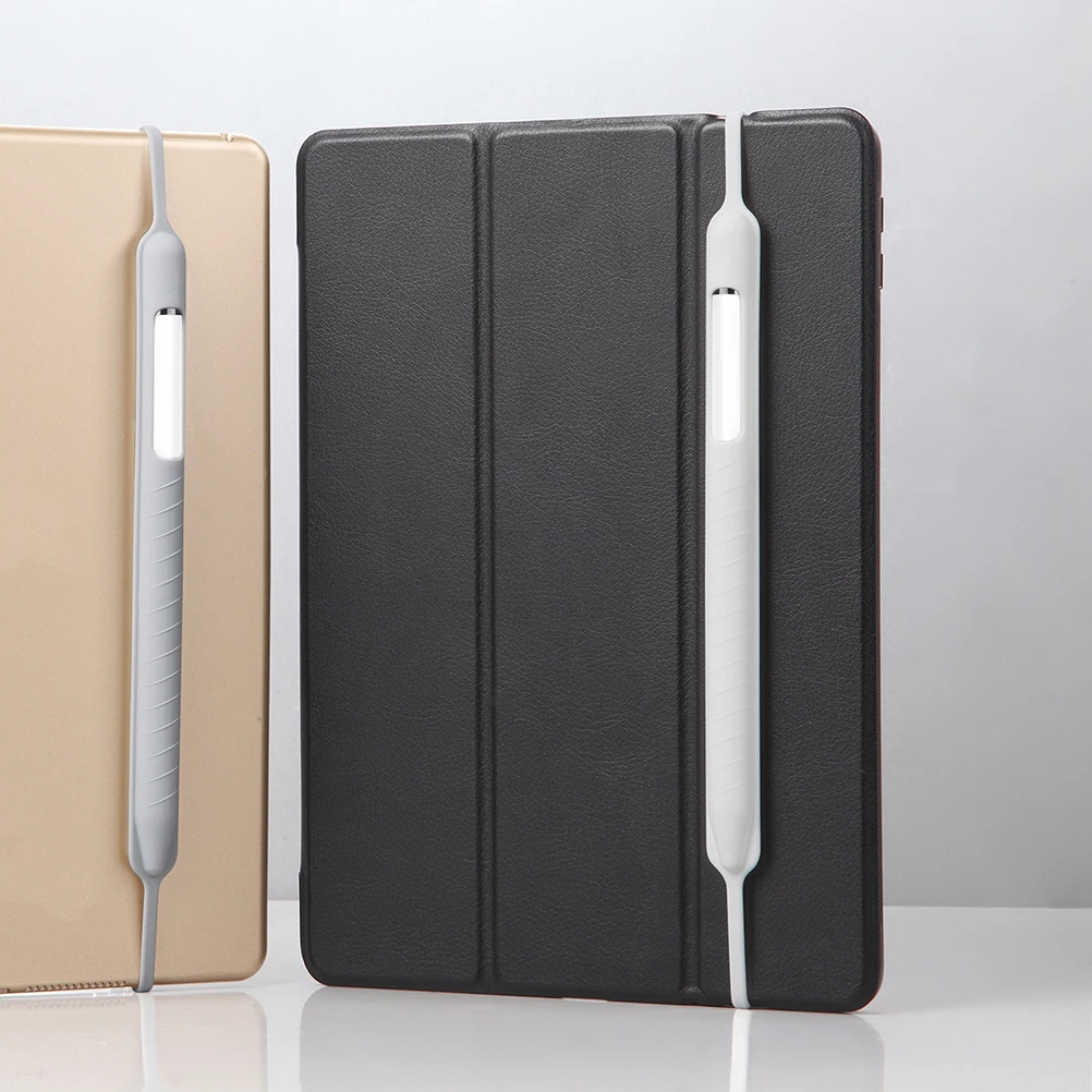 

Anti-loss Pen Cover Pencil Holder Sleeve Estuche Protector Handwriting Stylus Silica Gel