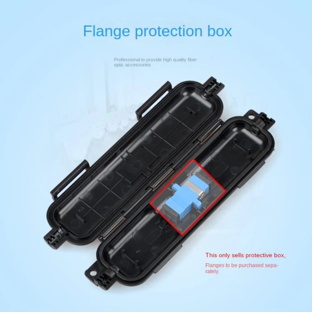

1-ядерный адаптер, защитная коробка для оптического волокна, пластиковая водонепроницаемая защитная коробка для удлинителя, прочная, устойчивая к влагу