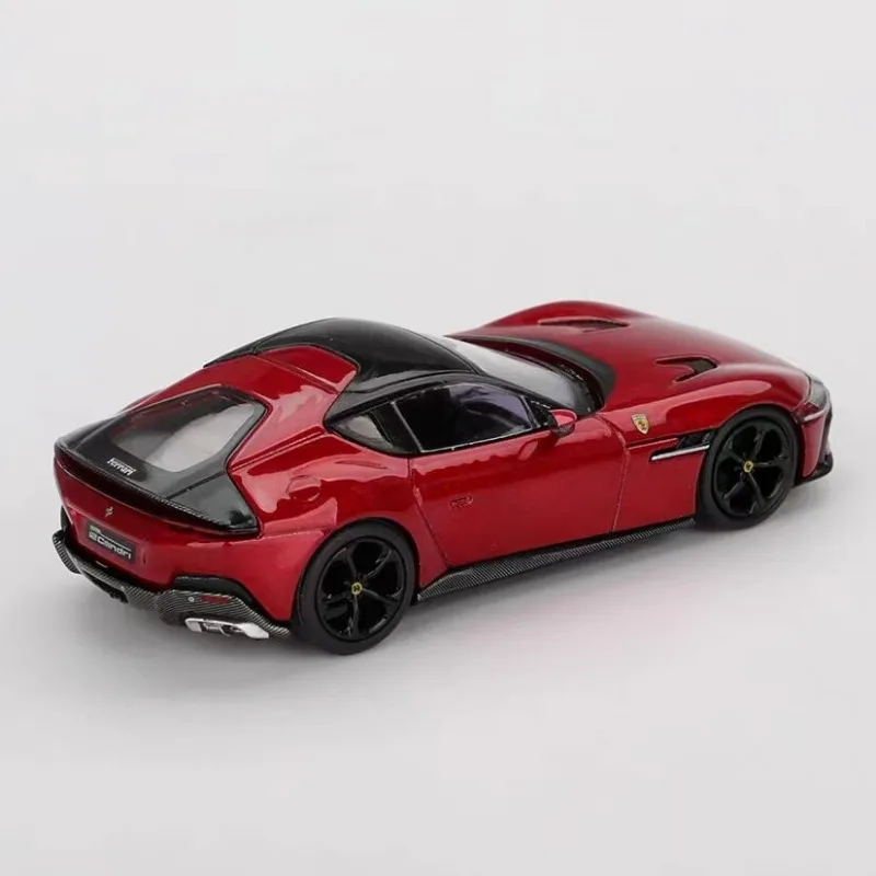 BBR 1:64 Premium Sports Car 12 Cilindri Rosso Die-Casting Alloy Car Model, a Gift desktop Ornament That Boys like.