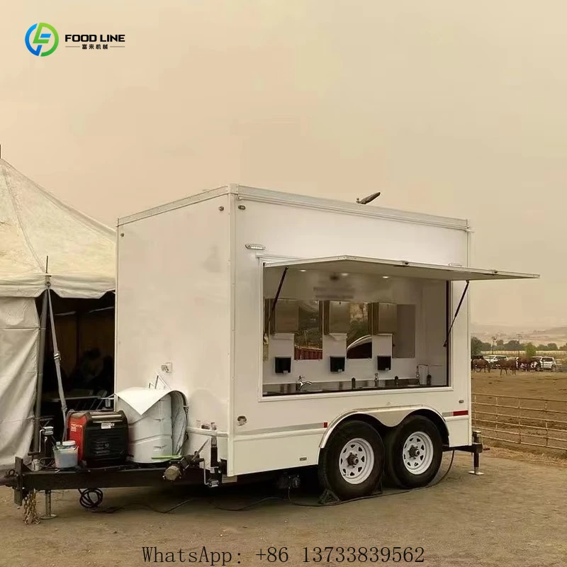Customized Mobile Water Supply Trailer Outdoor Activities Portable Hand Washing Station