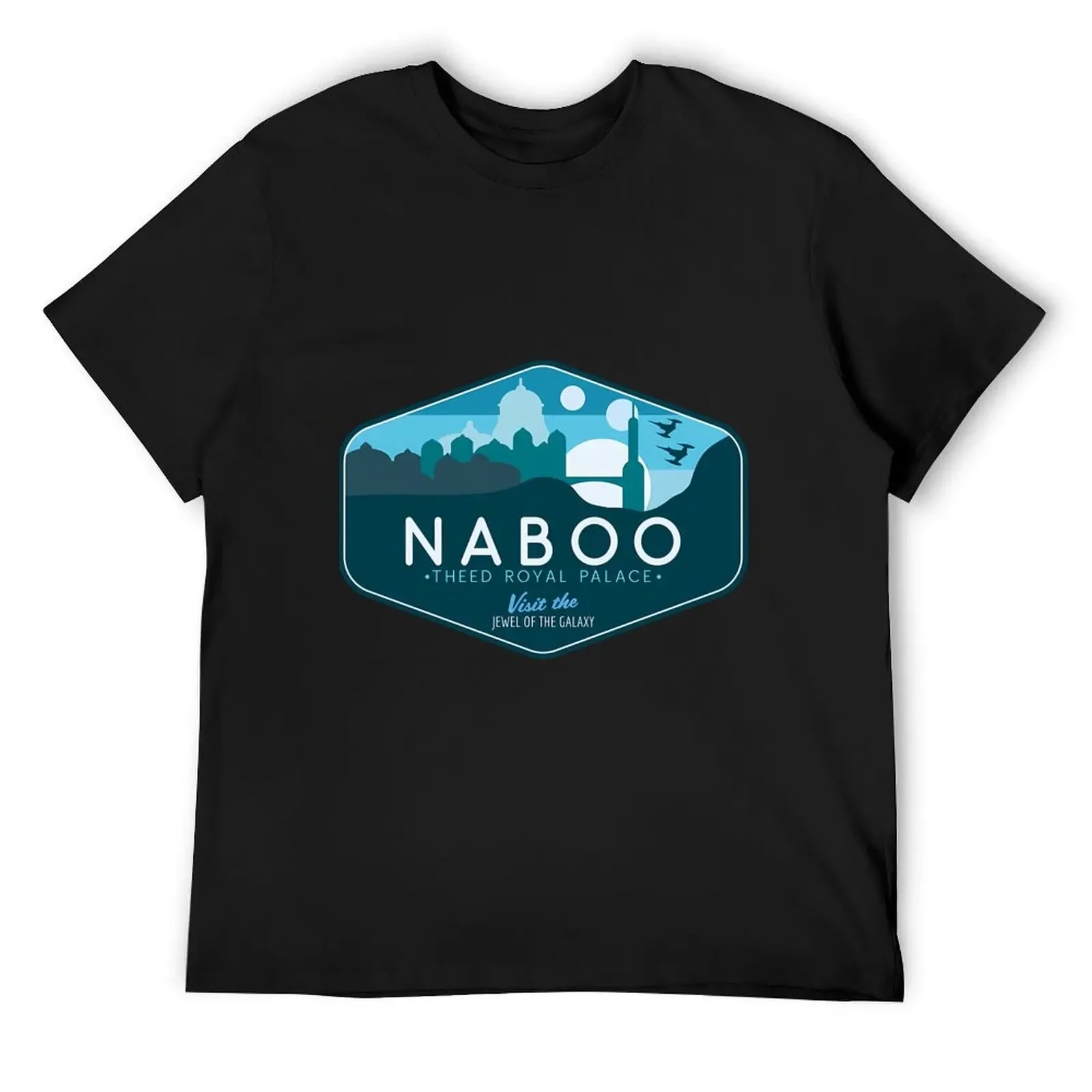 

Naboo Theed Royal Palace Visit The Jewel Of The Galaxy T-Shirt sports fans basketball graphic tees mens t shirt