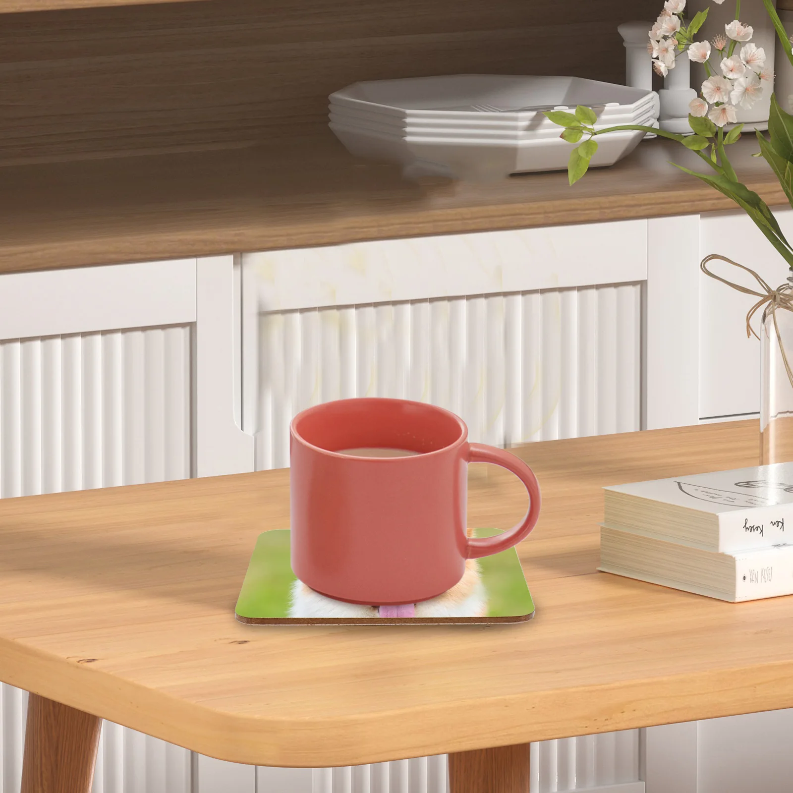 

12Pcs Sublimation Heat Transfer Coaster Set DIY Mdf Blank Cup Pads Sublimation Blanks Printable Coasters Blank Cup Coasters