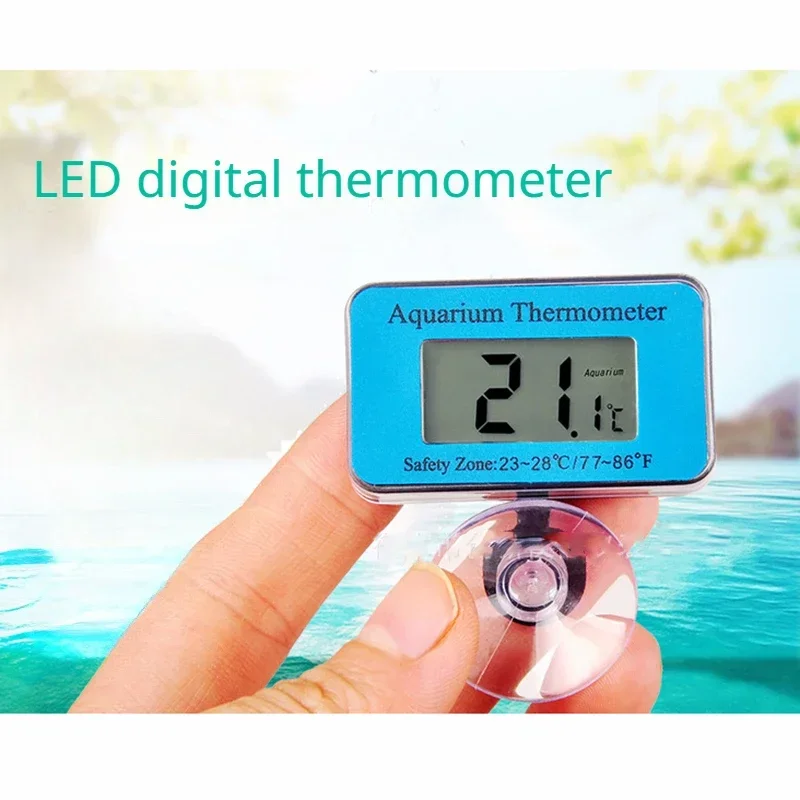 -50~+70 Waterproof LCD Digital Fish Tank Aquarium Thermometer Submersible Water Temperature Meter Temperature Control