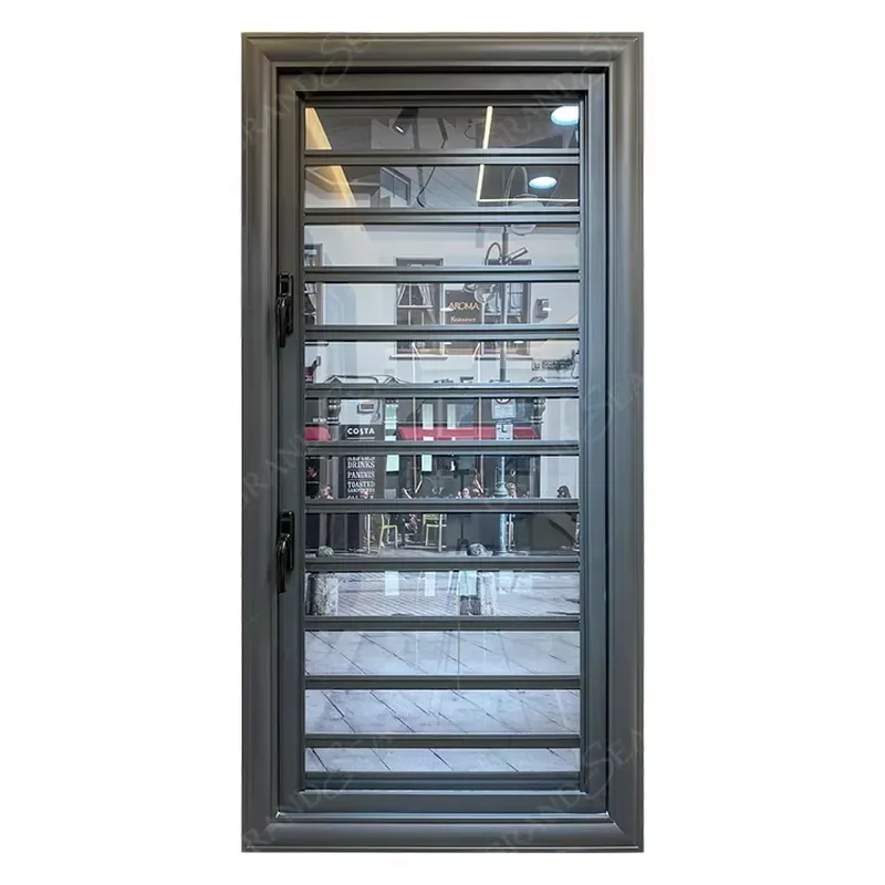 Best Quality Blade Motorised External Louvre Aluminium Louvred Window Sun Outside Shutter