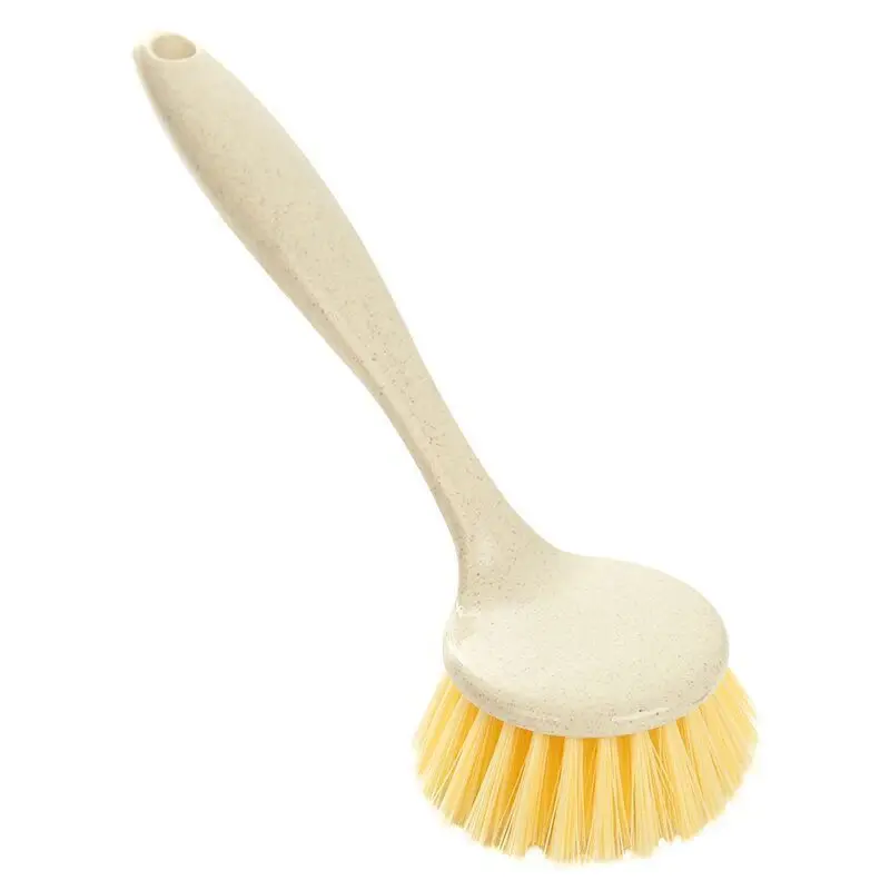 Dishwashing Brush Does Not Hurt The Pot Non-oil Long Handle Brush Kitchen Cleaning Brush Kitchen Accessories