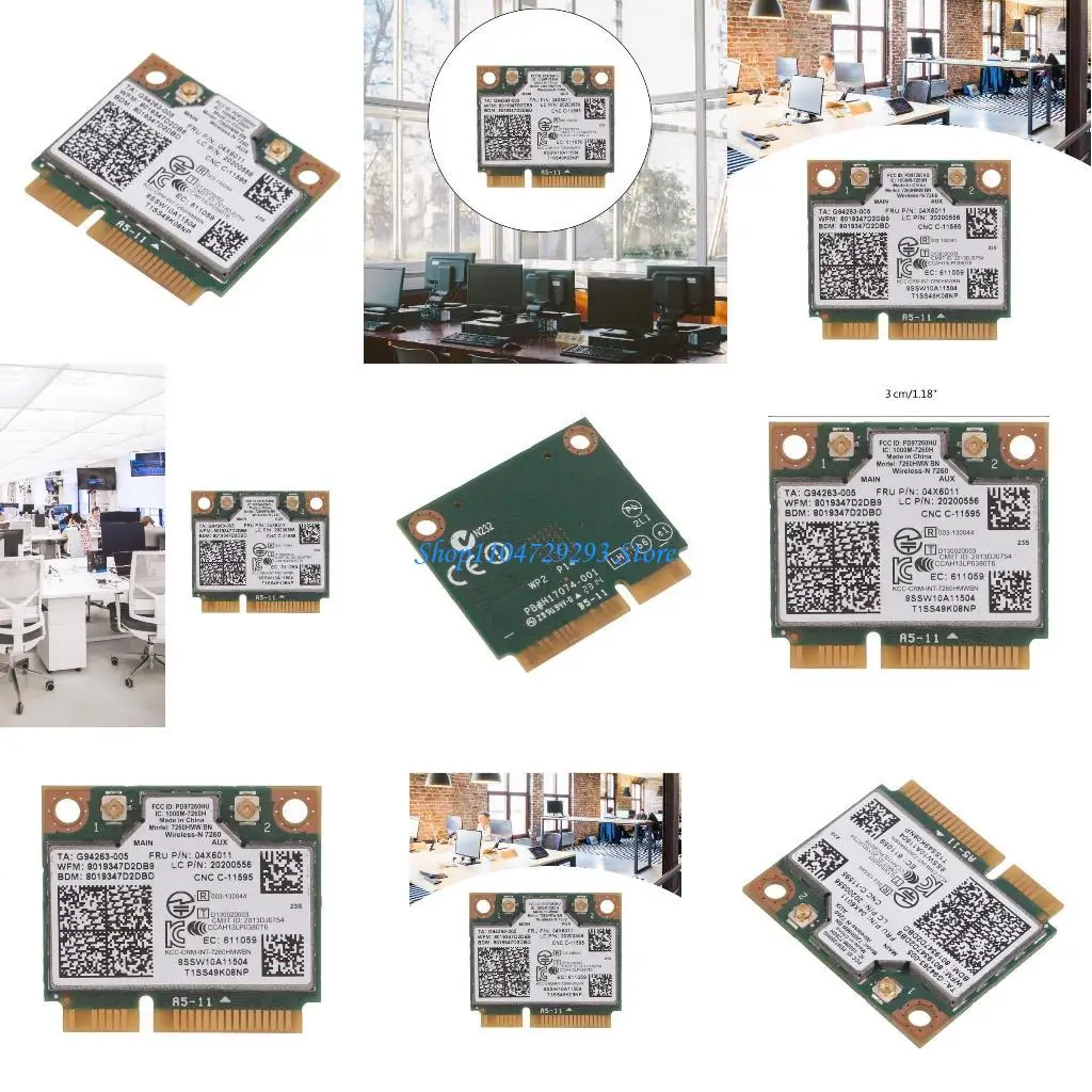 

Y2GD 6300AGN 633ANHMW Wireless Wifi Card Mini Pcie Card 2.4G+5Ghz For Thinkpad X230 X220 T410 T410S Y460 T510 T420 Y560