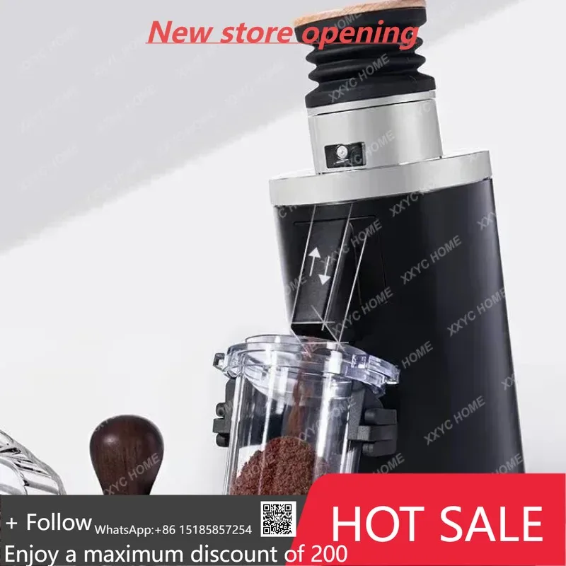 

Автоматическая кофемолка для кофейных зерен DF64 DF54, кофемолка с плоскими жерновами с одной дозой, 54 мм, кофемолка