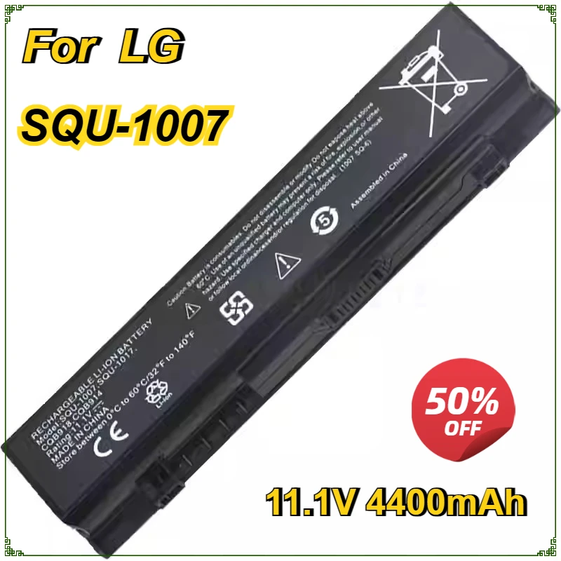 

CQB918 SQU-1007 SQU-1017 Laptop Battery for LG Xnote P420 PD420 S430 S530 S535