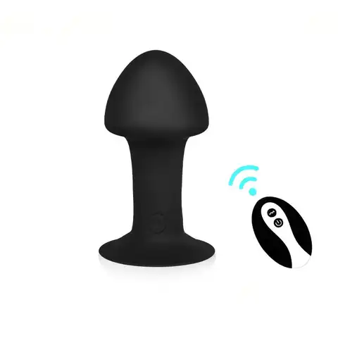 Anal Plug Sex Toys Vibrator Silicone Butt Plugs Training Kit with Remote Control 10 Vibration Modes, Prostate Massager for Adult