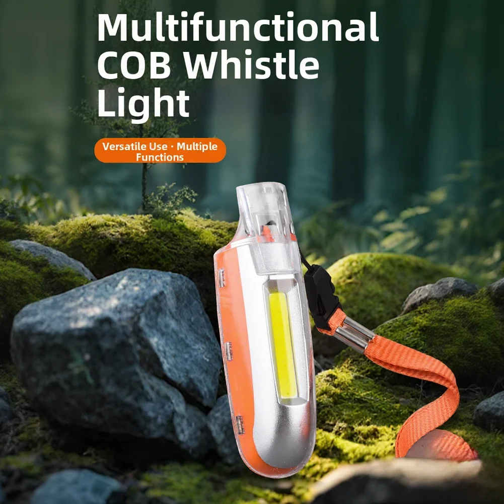 For Hiking Trails Sports Neck Light Outdoor Safety Light For Outdoor Sports 94x28 Mm Whistle Light For Cycling