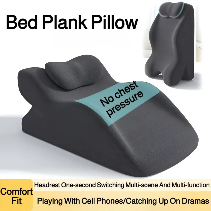 Multifunctional Ergonomic Wedge Pillow Leg Elevation Comfort Support New Prone Position for Reading,Rest Lounging Curved Design