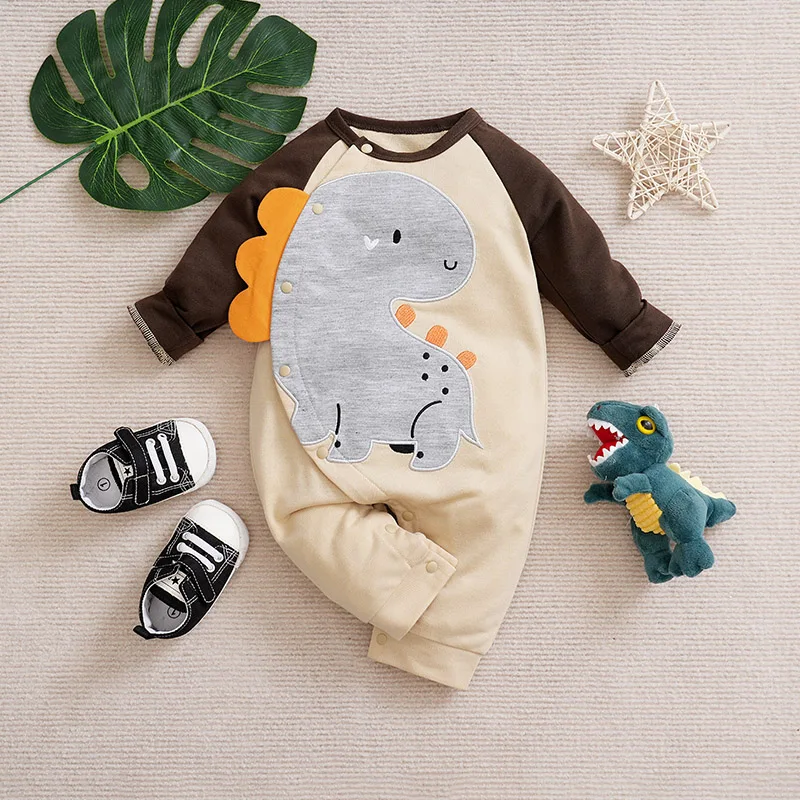 Newborn Baby Romper Cotton comfort long sleeve Unisex Baby Bodysuits Cartoons Animal Style 0-2 years old  Bebe Boy Girl Clothes