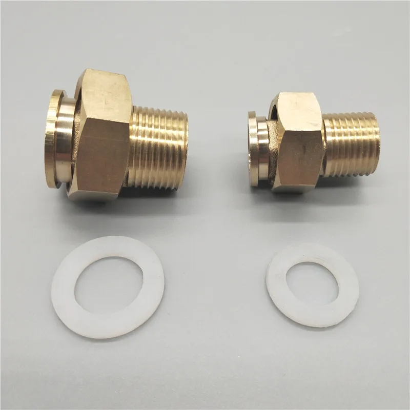

1/2" 3/4" BSP Male To 3/4" 1" BSP Female Thread Brass Pipe Fitting Adapter Coupler Connector For Water Meter
