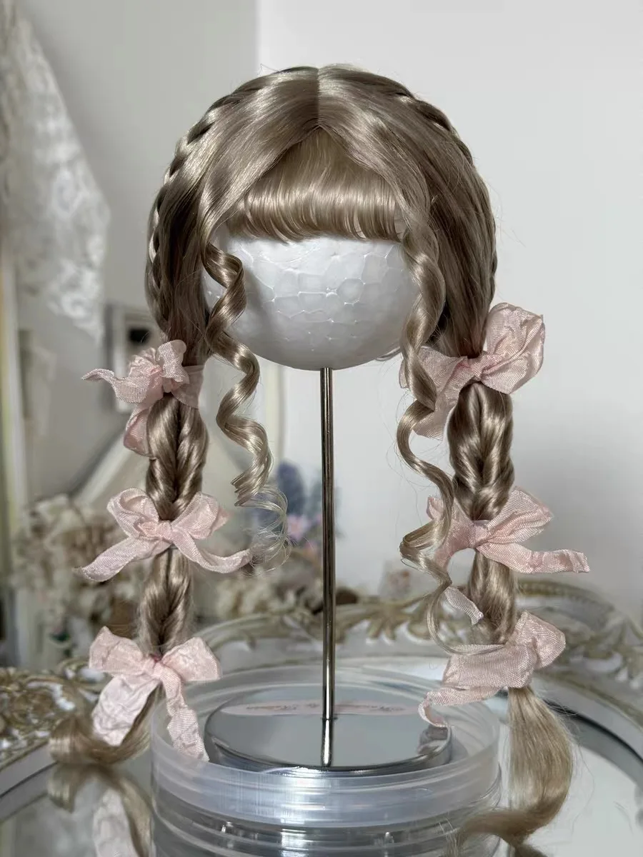 

Hair For Doll 1/3 1/4 1/6 BJD Doll Styling Hair Blythe Wig Free Shipping