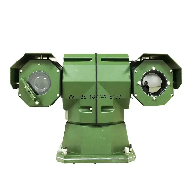 wmwmnu Dual spectral thermal imaging PTZ IP66 384x288/640x512 infrared night vision translation tilt zoom, suitableODM OEM