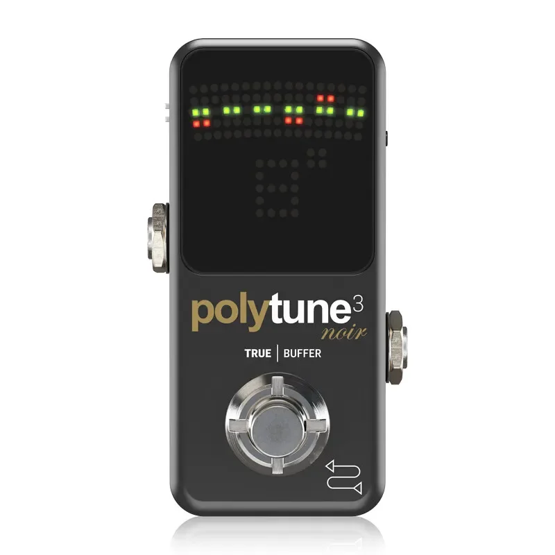 

TC ELECTRONICS POLYTUNE 3 NOIR Electric Guitar Bass Distortion Single Block Effect Offers Guitar Effect