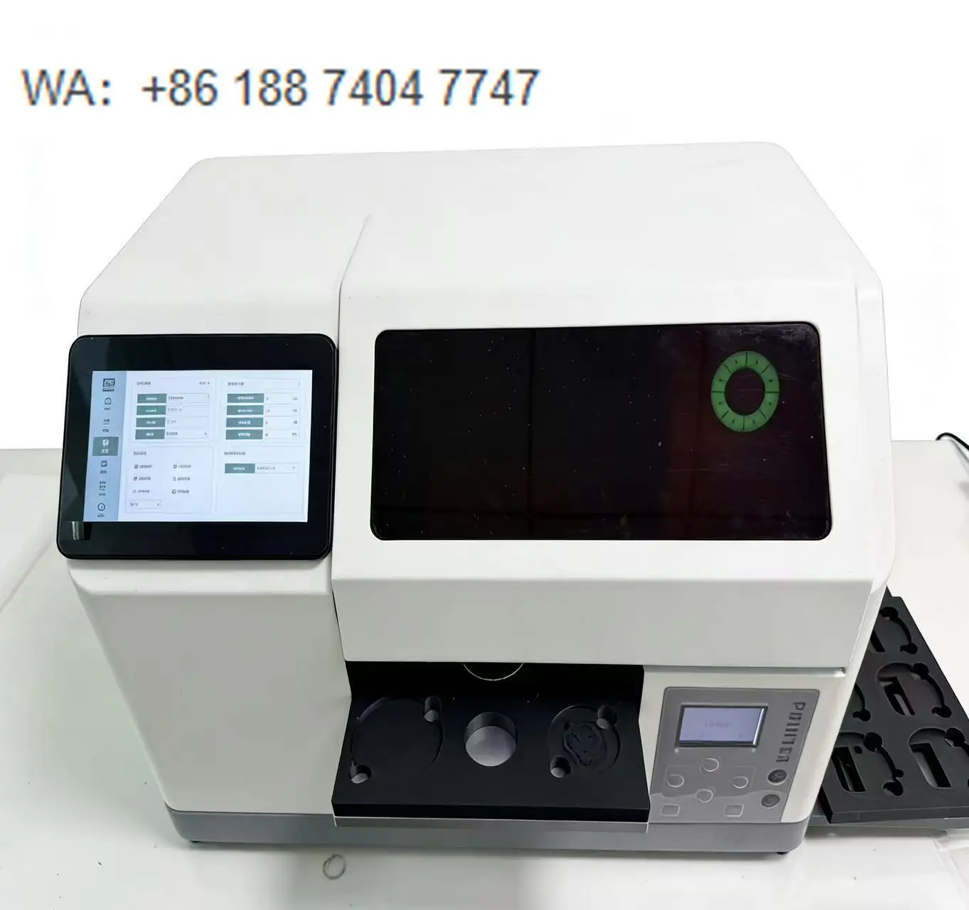 A5 Size AI Smart UV Printer XP600 UV Inkjet Flatbed Printer Mobile App Controlled for Small Format Phone Covers Badge UV Printer