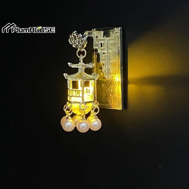 Glowing Lantern Fridge Magnet Creative Metal Refrigerator Magnet Decor For Refrigerator Metal Locker Cabinet Decoration Magnets
