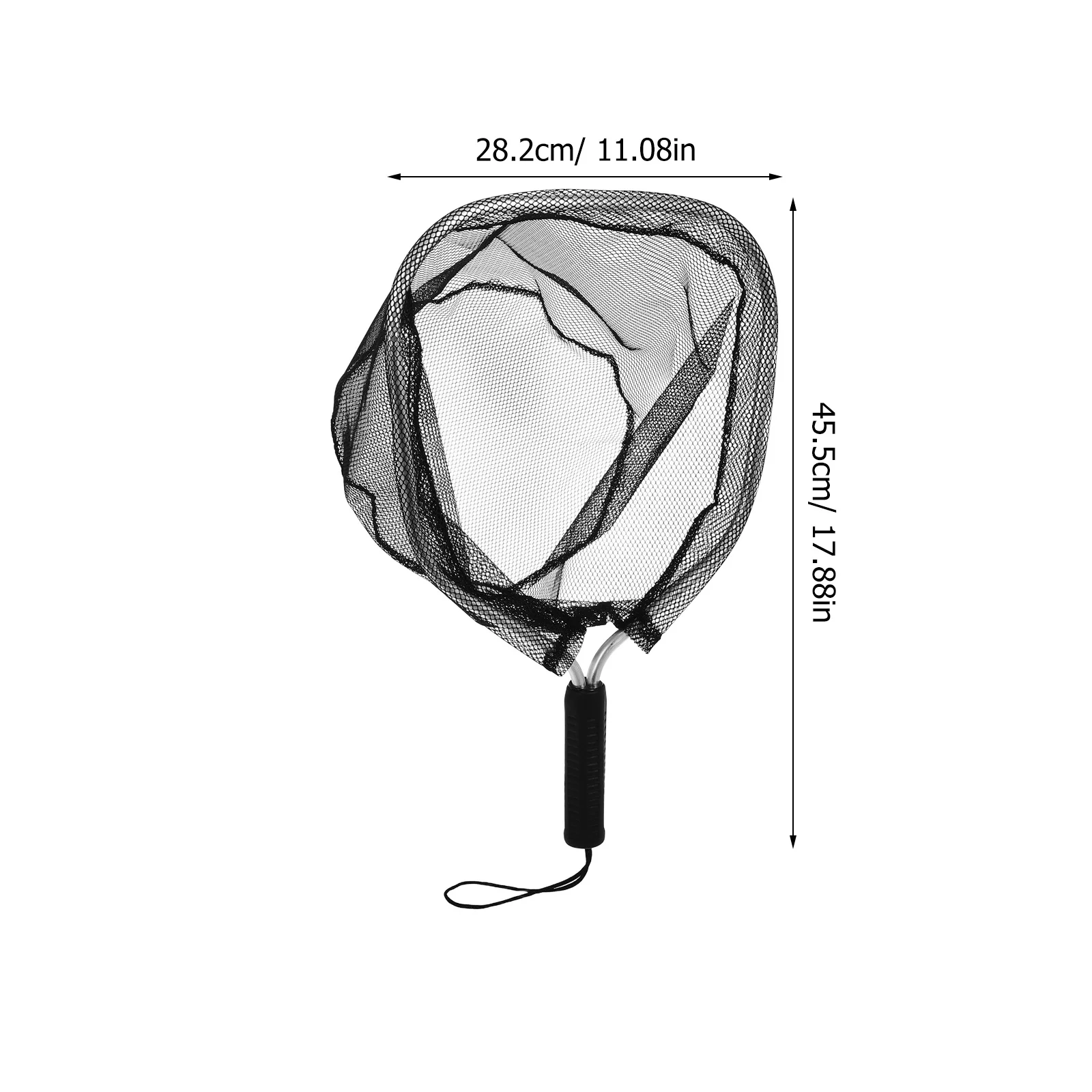 Lightweight Floating Small Mesh Fishing Net Fishing Accessory Stream Pond Catching Fish Crabs Pond Net Small Fish Tank