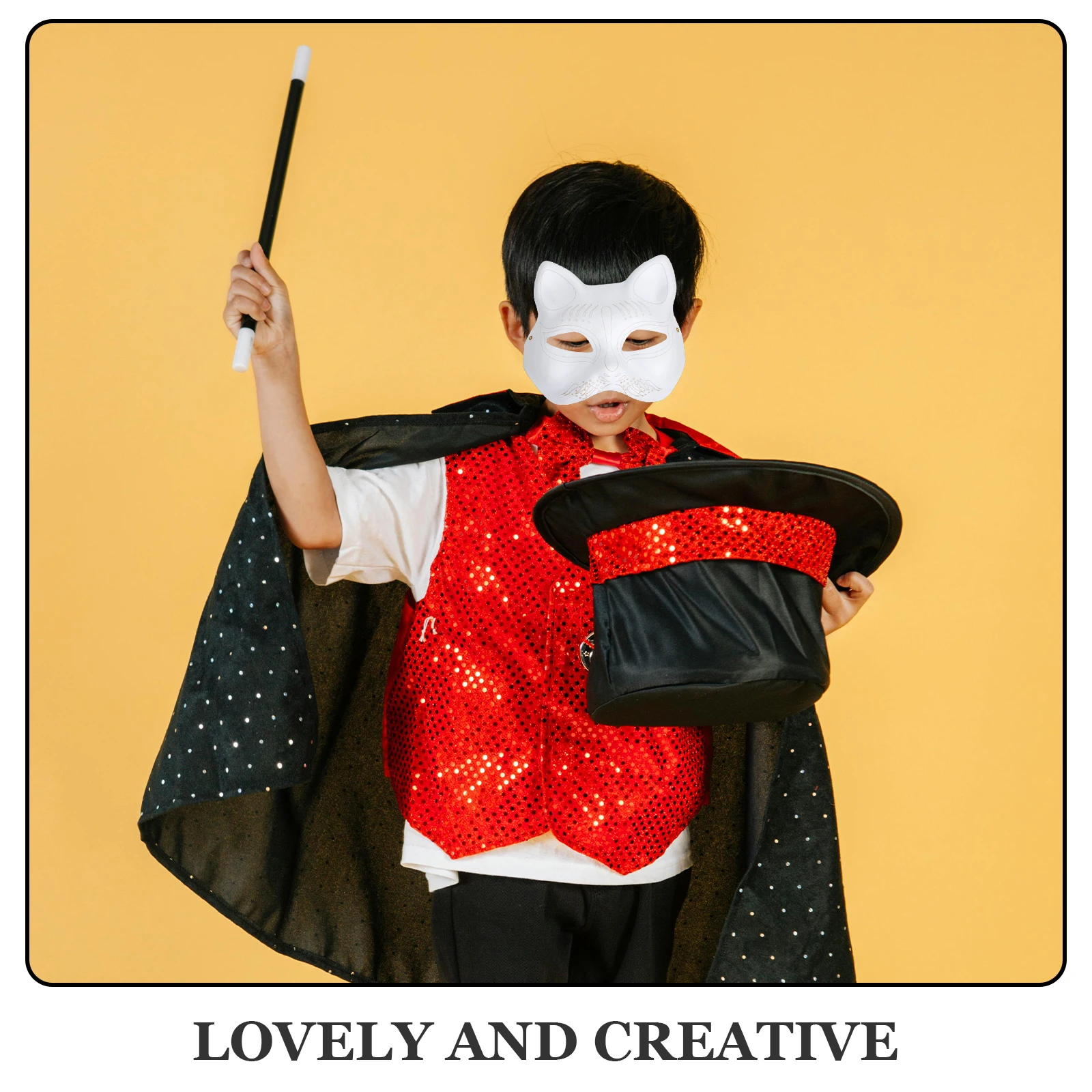 

Cat Face Mask Party ry The Craft Animal Masks to Decorate Diy For Cosplay Blank Halloween Man