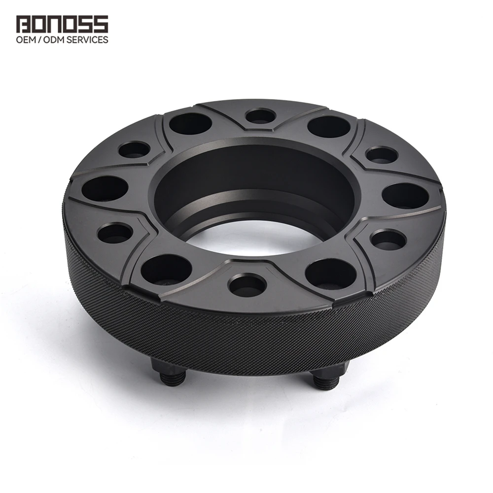 BONOSS 25mm-45mm AL6061-T6 Forged CB93.1 Hubcentric Wheel Adapter 6 Lug 6x139.7 Car Wheel Spacers for Ford Bronco 2021+