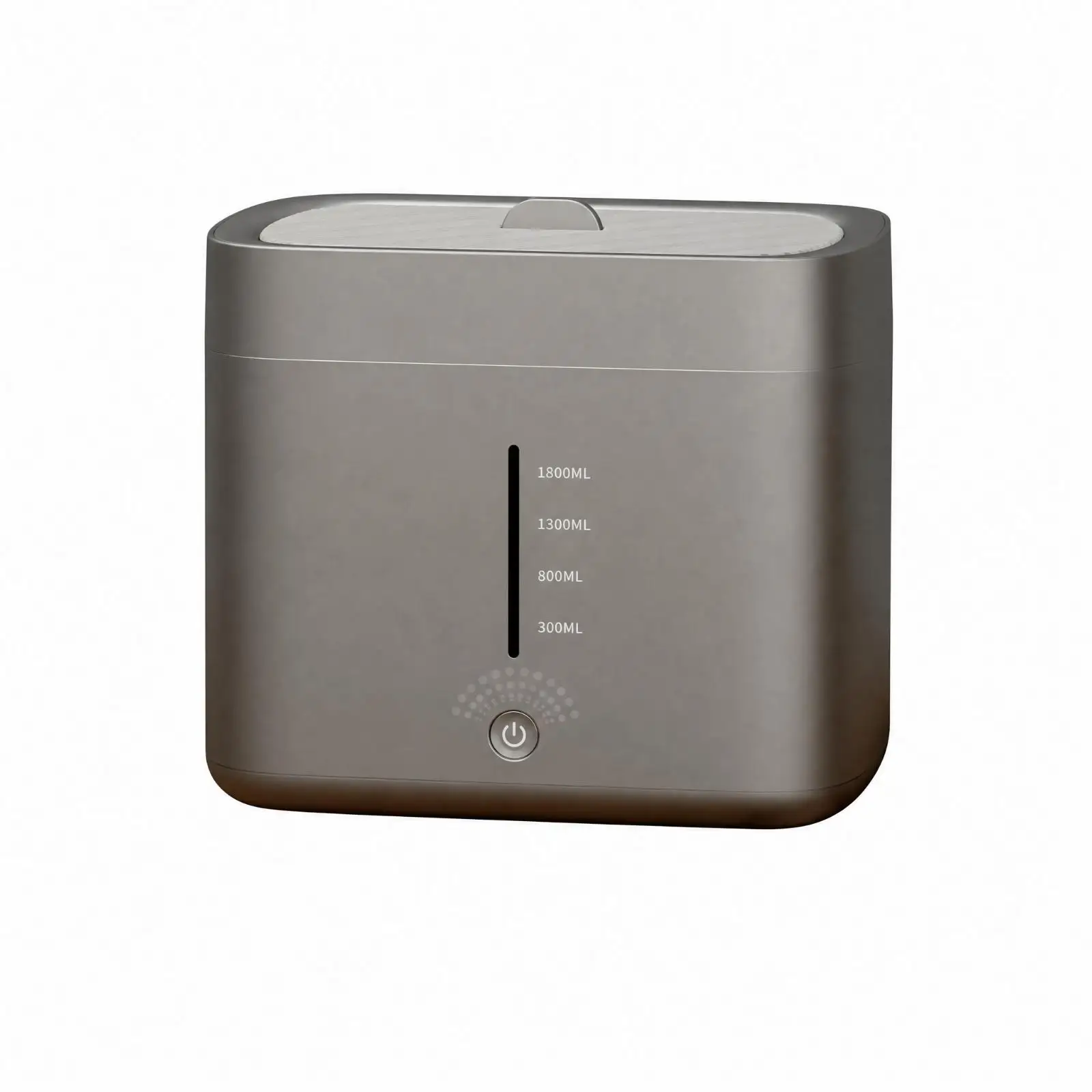 Rock Gray Automatic Utensil Washer for Teacup Teapot Bowl Cleaning Compact Tabletop Dishwasher with Drain Hose