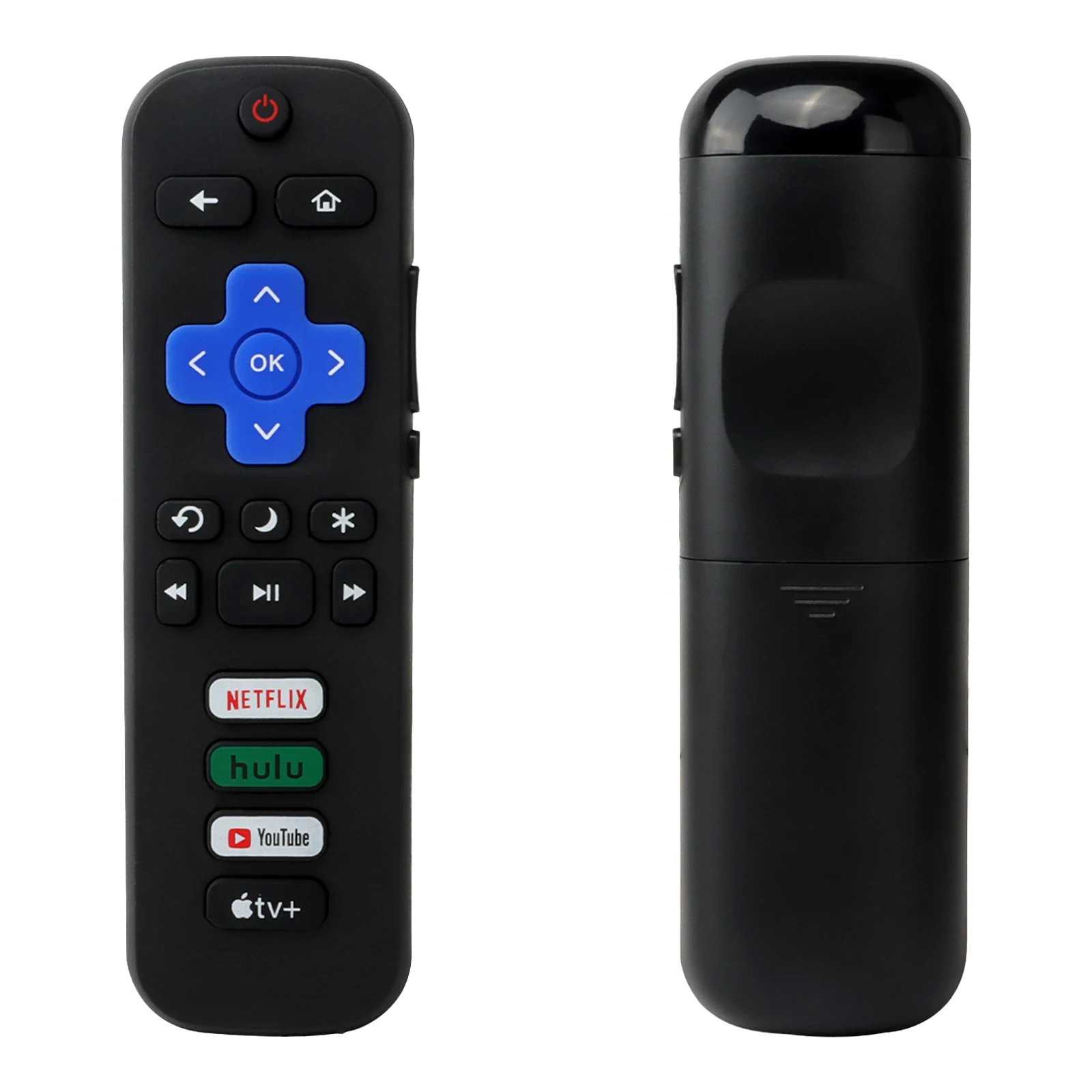 New Remote Control Only Use for Roku TV for Hisense/TCL/Onn/Sharp/RCA Controller Replacement Directly Use with Shortcut Buttons