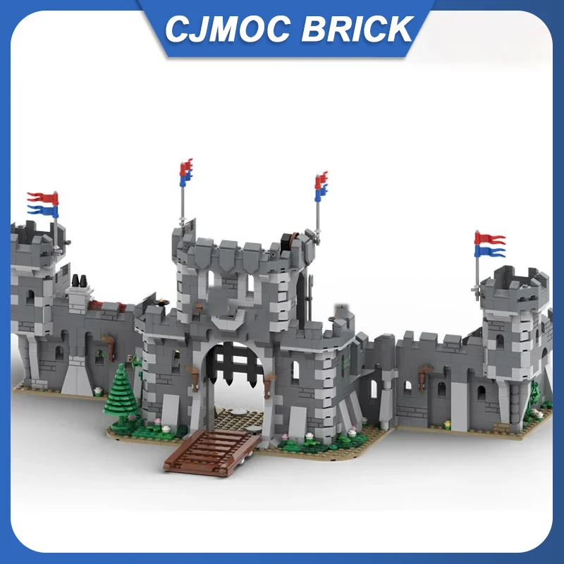

1527PCS MOC-92563 Medieval Architecture Castle Small Particle Assembly Building Blocks Puzzle Toy Model Gift Set Ornament