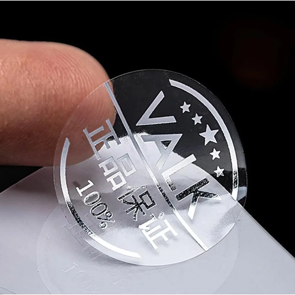 custom adhesive waterproof label printer machine sticker round roll printed label sticker printing