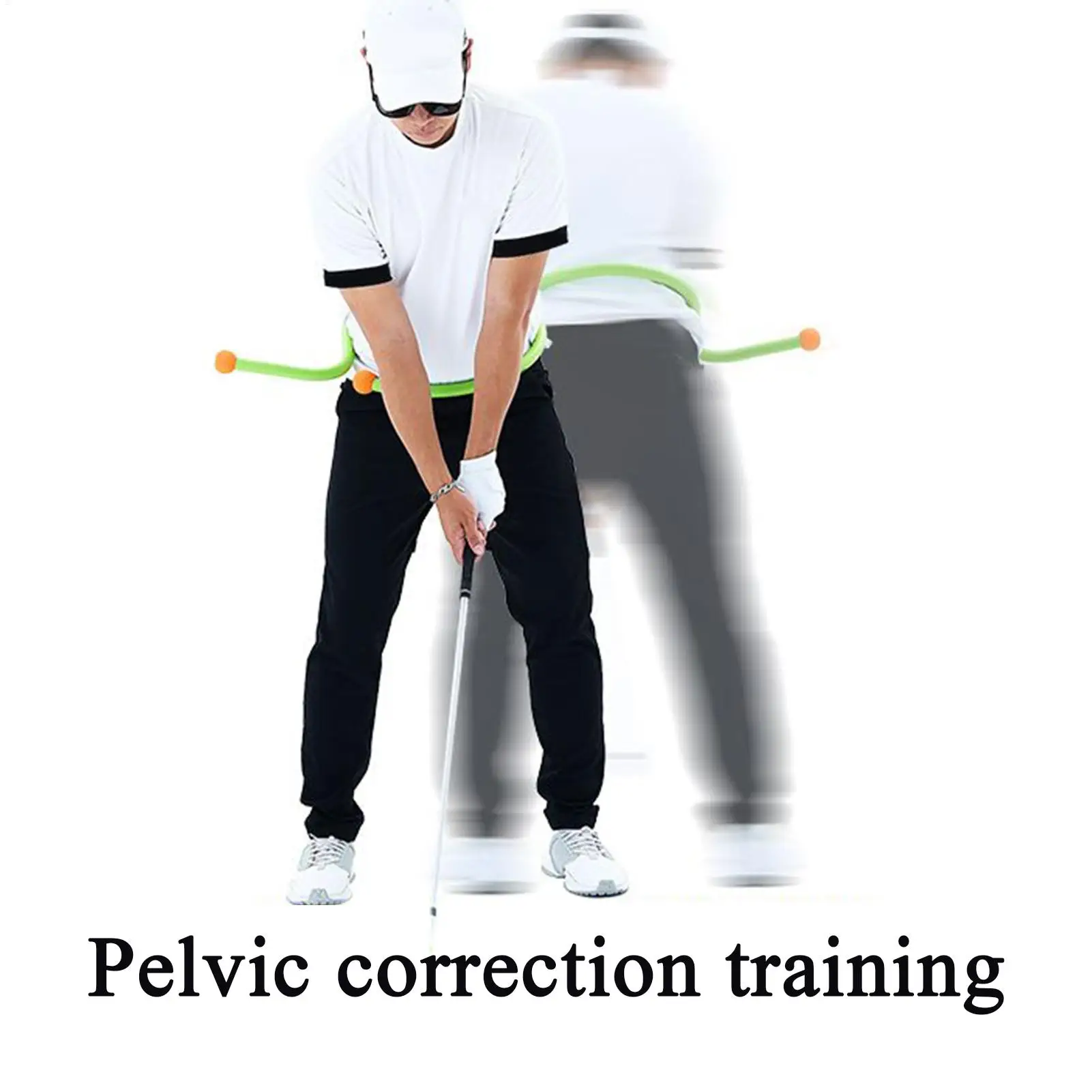 أدوات تدريب الجولف للرجال، محمولة احترافية قابلة للطي، مدرب جولف سوينغ، وضع نادي لرياضي الجولف، البالغين والمراهقين في الداخل