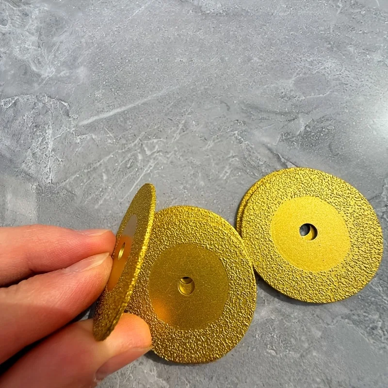 5 Stück Diamant-Schleifscheiben, Rotierende Kreissägeblätter, Schleifscheiben 40mm, Dremel-Werkzeug, Mini-Trennscheiben für Rotationszubehör – Detail 5