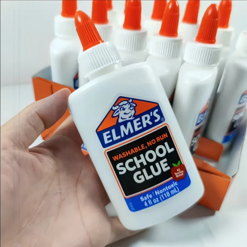 Original Elmers Glue Washable Liquid School Glue Slime Glue Glue-All White Glue Great for Making Slime