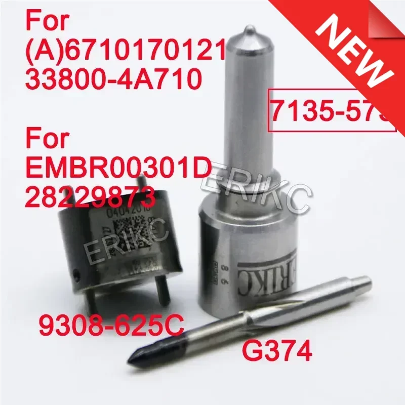 

Injector Repair Kits Nozzle H374 G374 Valve 9308-625C for EMBR00301D 28229873 6710170121 A6710170121 33800-4A710