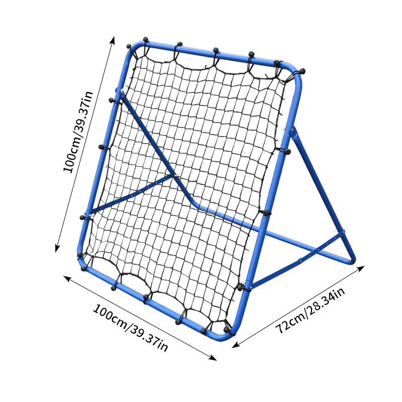 Verstelbaar frame basketbal rebound net Draagbare basketbal rebound trainingsapparatuur toepasbaar op verschillende balsporten