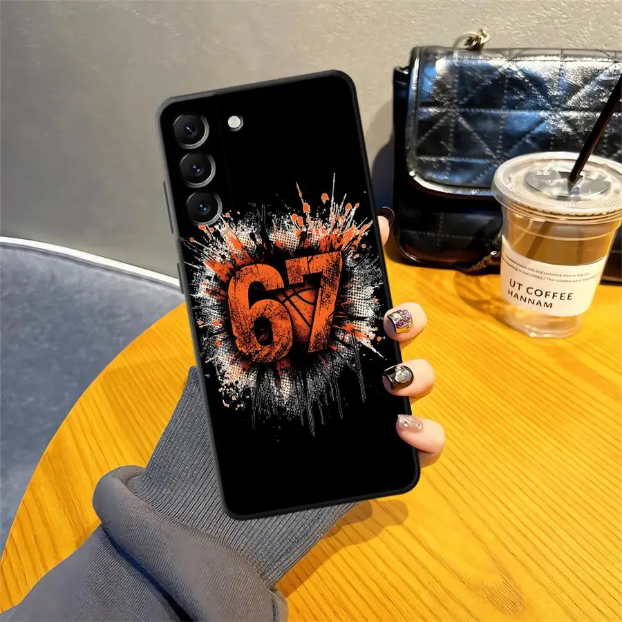 Graffiti Basketball 67 Case for Samsung Galaxy A57 A15 A73 A55 A23 A06 A53 A17 A37 A25 A16 A52 A36 Phone Cover A41 A50 A12 A70 view 2