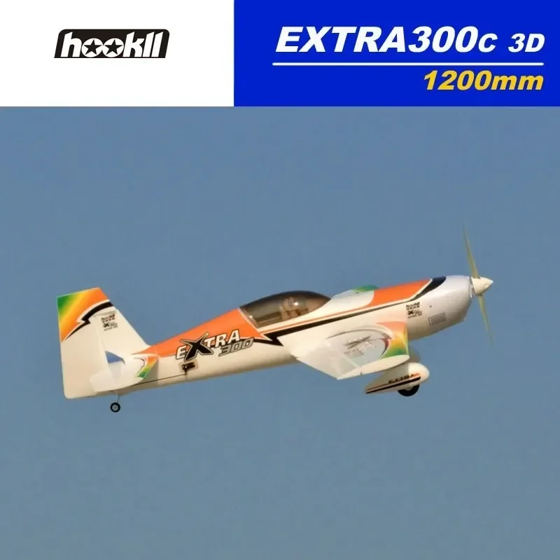 EXTRA300C Remote-Controlled Model Aircraft 1200mm EXTRA300 Stunt 3D Aircraft 30E 1.2m Wingspan Hollow Wing Performance Aircraft