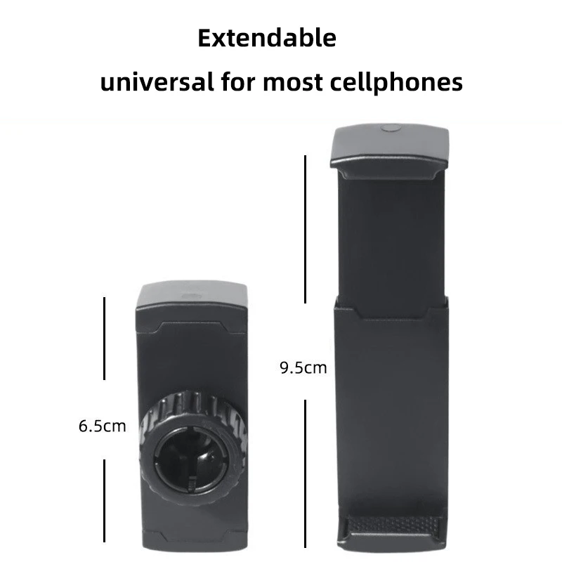 Universeller ausziehbarer Clip-Halter mit 17 mm Kugelkopf für Mobiltelefone, Mobiltelefone, Smartphones, Tablets, PCs – Detail 6