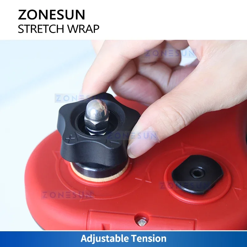 Zonesun-ハンドヘルドストレッチフィルムディスペンサー、パレットラップツール、ストレッチラップマシン、ラップ、ZS-SFD1