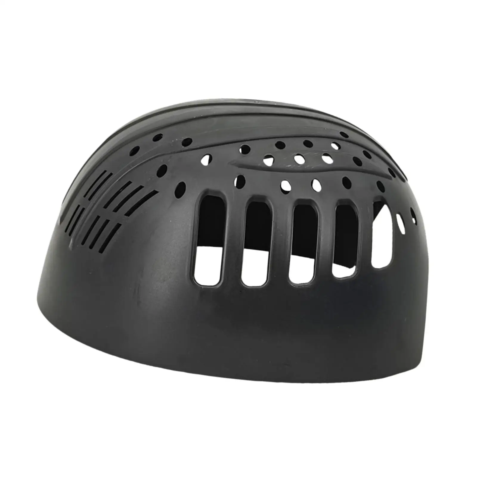 Bump Cap Insert with Venting Black Multipurpose Impact Resistant Cap Inner Shell