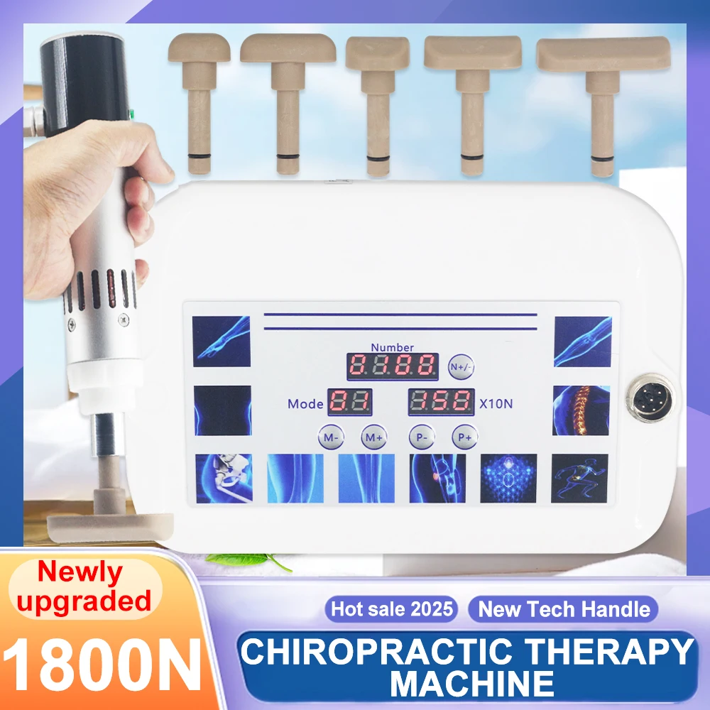 Electric Corrective Gun 1800N Strength Relieve Neck and Back Pain Body Relaxation Massage Adjustable Massager 2025 New Products