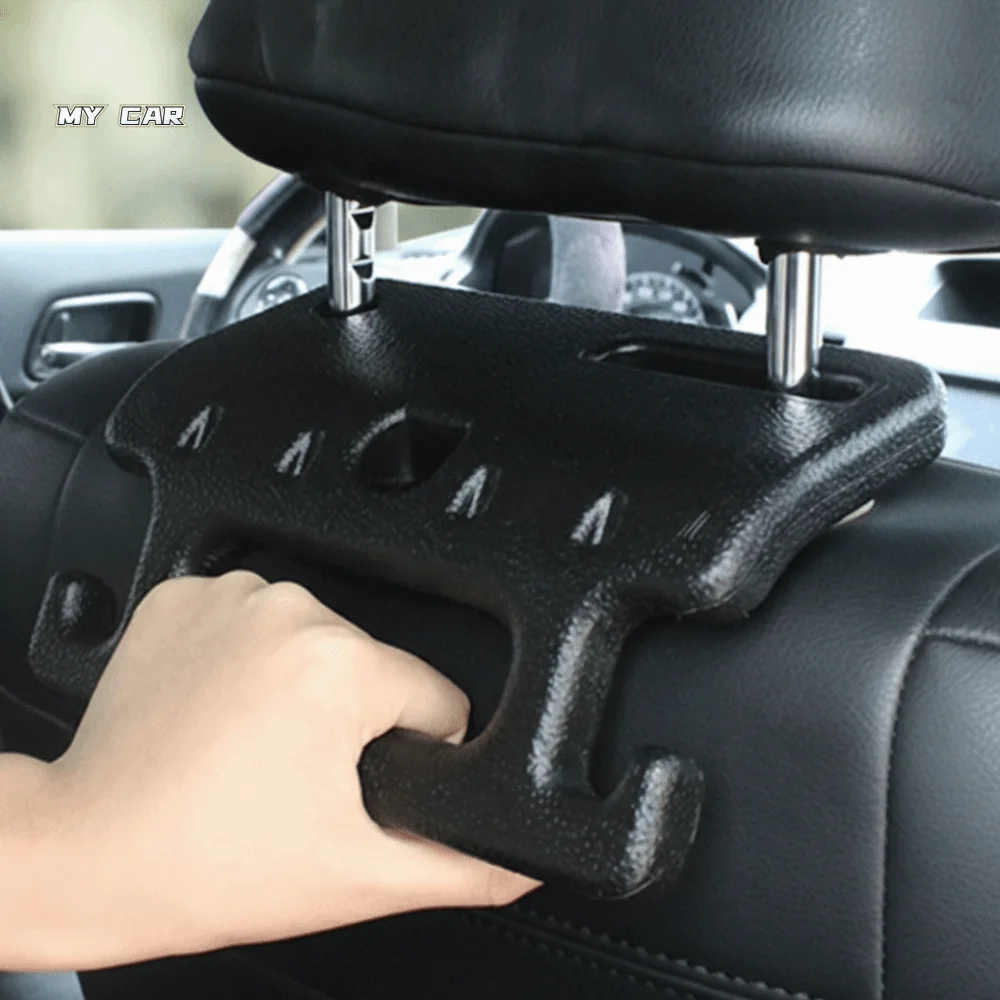 

Multi-function Car Seat Back Hook Support Balance Universal Design Safety Handle Grab Bar Durable ABS Vehicle Armrest