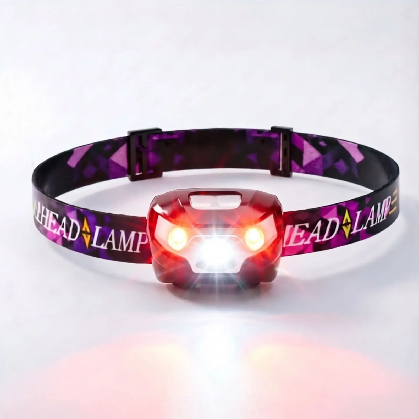 LED Mini Headlamp Power 5 Modes White Red Headlight USB Torch Camping Hunting Flashlight Lamp beekeeping Fishing Flash Light