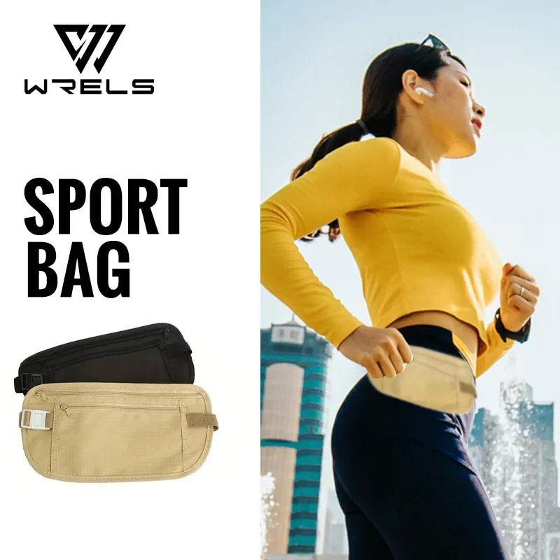 

Sport Running Wais Bag Invisible Travel Waist Packs Pouch For Passport Money Belt Bag Hidden Security Wallet Gift Pack Money Bag