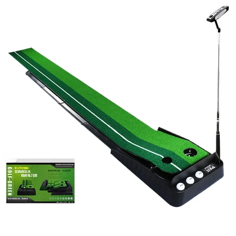 Family professional training putter practitioner, fun fairway golf putter practitioner set, indoor convenient golf